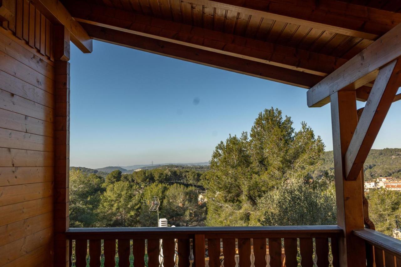 Casa De Madera En Calafell Villa Exterior photo