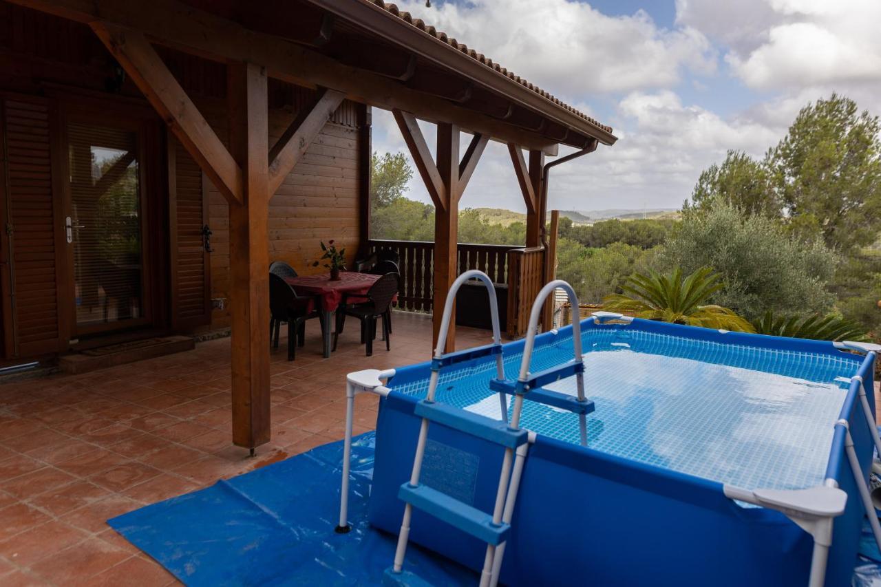 Casa De Madera En Calafell Villa Exterior photo
